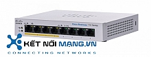 Thiết bị chuyển mạch Cisco Business CBS110-8PP-D-EU Unmanaged Switch