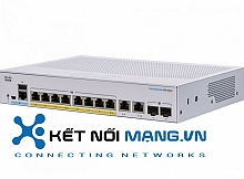 Thiết bị chuyển mạch Cisco Business CBS250-8P-E-2G-EU Smart Switch