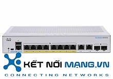 Thiết bị chuyển mạch Cisco Business CBS350-8P-2G-EU Managed Switch