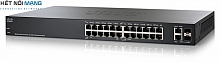 Thiết bị chuyển mạch Cisco SF200-24P 24 10/100 ports 2 combo mini-GBIC ports Smart Switch