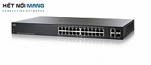 Thiết bị chuyển mạch Cisco SF250-24P 24 10/100 PoE+ ports with 185W power budget