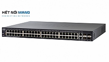 Thiết bị chuyển mạch Cisco SF250-48HP 48 10/100 PoE+ ports with 195W power budget 