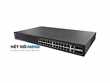 Thiết bị chuyển mạch Cisco SF550X-24 24 x 10/100 ports 4 x 10 Gigabit Ethernet