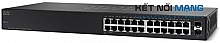 Thiết bị chuyển mạch Cisco SG112-24 COMPACT 24-port Gig Switch-2 Mini-GBIC Ports