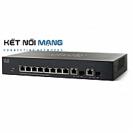 Thiết bị chuyển mạch Cisco SG250-08HP-K9 8 10/100/1000 PoE+ ports with 45W power budget