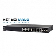 Thiết bị chuyển mạch Cisco SG350X-24MP-K9 4 x 10/100/1000 PoE+ ports with 382W power budget 