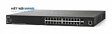 Thiết bị chuyển mạch Cisco SG350X-24P 24 x 10/100/1000 PoE+ ports with 195W power budget 