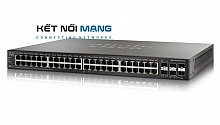 Thiết bị chuyển mạch Cisco SG350X-48MP-K9 48 x 10/100/1000 PoE+ ports with 740W power budget 