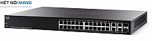 Thiết bị chuyển mạch Cisco SF300-24P 24 10/100 PoE ports with 180W power budget