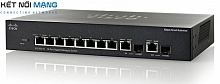 Thiết bị chuyển mạch Cisco SG300-10 8 10/100/1000 ports
