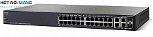 Thiết bị chuyển mạch Cisco SG300-28P 26 10/100/1000 ports (24 PoE ports with 180W power budget)