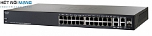 Thiết bị chuyển mạch Cisco SG300-28PP 26 10/100/1000 ports (24 PoE+ ports with 180W power budget)