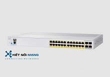 Thiết bị chuyển mạch Cisco Catalyst 2960L 24 port GE with PoE, 4 x 1G SFP, LL, Asia Pac