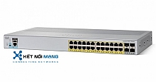 Thiết bị chuyển mạch Cisco Catalyst 2960L WS-C2960L-SM-24PS Switch