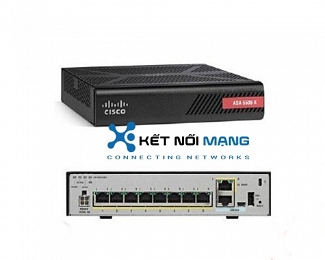 Thiết bị tường lửa Cisco ASA5506-K9 ASA 5506-X with FirePOWER services, 8GE, AC, 3DES/AES