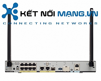 Thiết bị định tuyến Cisco C1111-4PLTELA ISR 1100 Ports Dual GE WAN Ethernet w/ LTE Adv SMS/GPS 