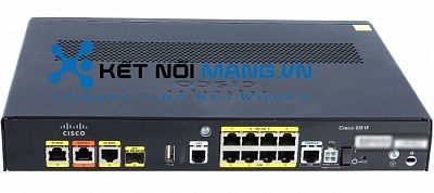 Thiết bị định tuyến Cisco C891F-K9 Ethernet ISR with V.92 & ISDN backup - Lead Free