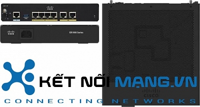 Thiết bị định tuyến Cisco C921-4PS Router with 4 GE LAN ports, 2 GE WAN and150 Mbps IPSec