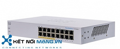 Dịch vụ bảo hành Cisco CON-3SNT-CBS111EU 3YR SNTC 8X5XNBD CBS110 Unmanaged 16-port GE, Partial PoE