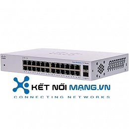 Dịch vụ bảo hành Cisco CON-3SNT-CBS112EU 3YR SNTC 8X5XNBD CBS110 Unmanaged 24-port GE, 2x1G SFP Sh