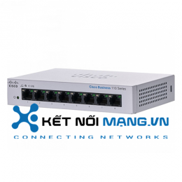 Dịch vụ bảo hành Cisco CON-SNT-CBS110U8 SNTC-8X5XNBD CBS110 Unmanaged 8-port GE, Desktop, Ext