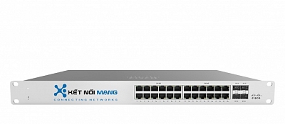 Thiết bị chuyển mạch Cisco Meraki MS120-24 MS120-24-HW 1G L2 Cloud Managed 24x GigE Switch