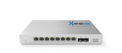 Thiết bị chuyển mạch Cisco Meraki MS120-8 MS120-8-HW 1G L2 Cloud Managed 8x GigE Switch