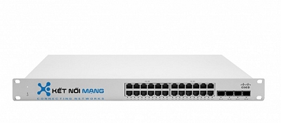 Thiết bị chuyển mạch Cisco Meraki MS250-24P MS250-24P-HW L3 Stck Cld-Mngd 24x GigE 370W PoE Switch Meraki MS250-24P L3 Stck Cld-Mngd 24x GigE 370W PoE Switch w/o Power Cord