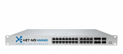 Thiết bị chuyển mạch Cisco Meraki MS355-24X MS355-24X-HW L3 Stck Cld-Mngd 24GE, 8xmG UPOE Switch