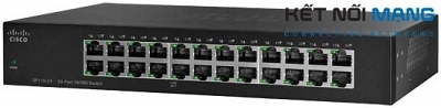 Thiết bị chuyển mạch Cisco SF110-24 24-Port 10/100 Switch
