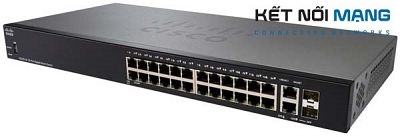 Thiết bị chuyển mạch Cisco SG250-26P-K9 24 10/100/1000 PoE+ ports with 195W power budget