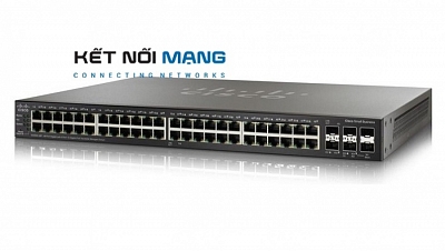 Thiết bị chuyển mạch Cisco SG350X-48 48 x 10/100/1000 ports Smart Switch