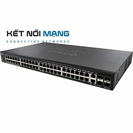 Thiết bị chuyển mạch Cisco SG550X-48MP 48 x 10/100/1000 PoE+ ports with 740W power budget