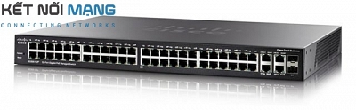 Thiết bị chuyển mạch Cisco SG300-52MP-K9 50 10/100/1000 ports (48 PoE+ ports with 740W power budget)