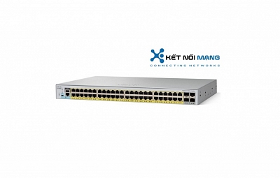 Dịch vụ bảo hành Cisco CON-SNTP-WSC9296L SNTC-24X7X4 Catalyst 2960L 48 port GigE PoE+, 4x10G