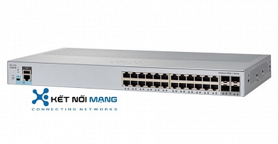 Dịch vụ bảo hành Cisco CON-SNTP-WSC296L6 SNTC-24X7X4 Catalyst 2960L Smart Managed, 4p, GigE,