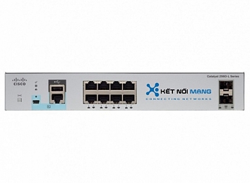 Dịch vụ bảo hành Cisco 	CON-OS-WSC296LL SNTC-8X5XNBDOS Catalyst 2960L Smart Managed 8 port GigE